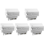 Kit C/5 - Modulo Ilumi Vivaz 1 Tecla Campainha 10A. Branc...