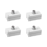 Kit C/4 - Modulo Ilumi Vivaz Tomada Conector De Antena Br...