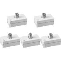 Kit C/5 - Modulo Ilumi Vivaz Tomada Conector De Antena Br...