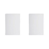 Kit C/2 - Placa Conjunto Modular Ilumi Vivaz 4X2 Cega + S...