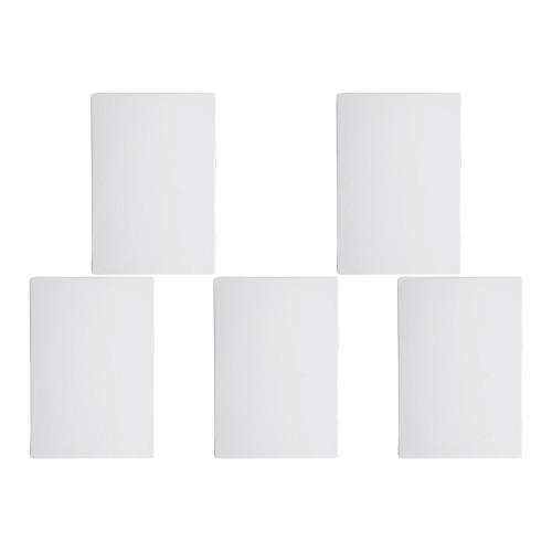 Kit C/5 - Placa Conjunto Modular Ilumi Vivaz 4X2 Cega + S...