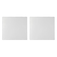 Kit C/2 - Placa Conjunto Modular Ilumi Vivaz 4X4 Cega + S...