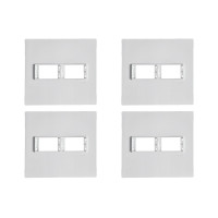 Kit C/4 - Placa Conjunto Modular Ilumi Vivaz 4X4 1 Modulo...