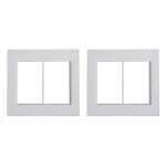 Kit C/2 - Placa Conjunto Modular Ilumi Vivaz 4X4 - 3 Modu...