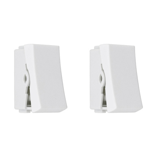 Kit C/2 - Modulo Steck Linha Stella 1 Simples 10A. Branco...