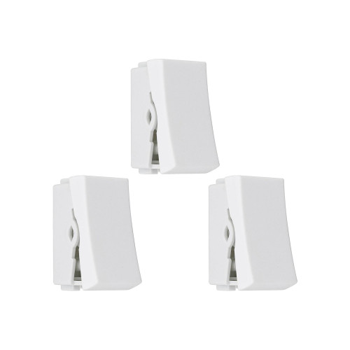 Kit C/3 - Modulo Steck Linha Stella 1 Simples 10A. Branco...