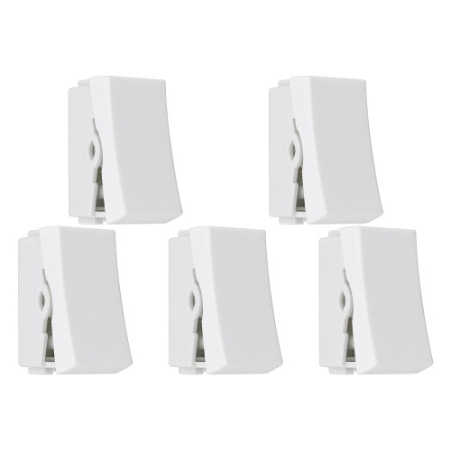 Kit C/5 - Modulo Steck Linha Stella 1 Simples 10A. Branco...