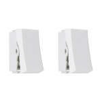 Kit C/2 - Modulo Steck Linha Stella 1 Paralelo 10A. Branc...