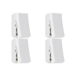 Kit C/4 - Modulo Steck Linha Stella 1 Paralelo 10A. Branc...