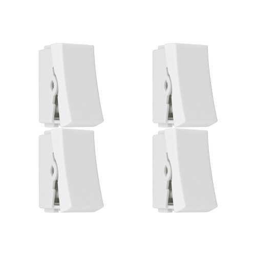 Kit C/4 - Modulo Steck Linha Stella 1 Paralelo 10A. Branc...