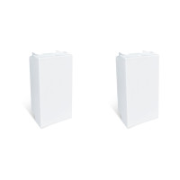 Kit C/2 - Modulo Steck Linha Stella Cego Branco 868090