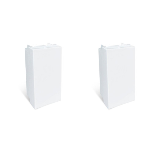 Kit C/2 - Modulo Steck Linha Stella Cego Branco 868090