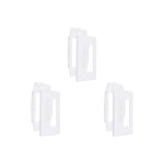 Kit C/3 - Placa Steck Linha Stella Branca 4X2 - 3 Modulos...