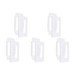 Kit C/5 - Placa Steck Linha Stella Branca 4X2 - 3 Modulos...