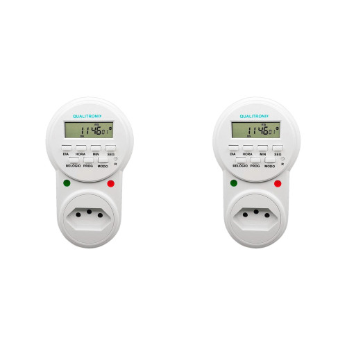 Kit C/2 - Timer Digital Qualitronix Bivolt Qtd01