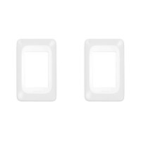 Kit C/2 - Placa Pial Pop Branca 4X2 - 3 Modulos Juntos Lgp23