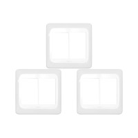 Kit C/3 - Placa Pial Pop Branca 4X4 - 3 Modulos+3 Modulos...