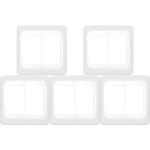 Kit C/5 - Placa Pial Pop Branca 4X4 - 3 Modulos+3 Modulos...