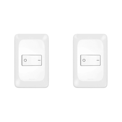 Kit C/2 - Conjunto Pial Pop Modulo Com Placa 4X2 - Bipola...
