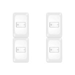 Kit C/4 - Conjunto Pial Pop Modulo Com Placa 4X2 - Bipola...