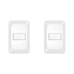 Kit C/2 - Conjunto Pial Pop Modulo Com Placa 4X2 - 1 Para...