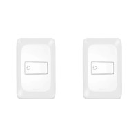 Kit C/2 - Conjunto Pial Pop Modulo Com Placa 4X2 - Pulsad...