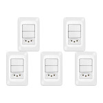 Kit C/5 - Conjunto Pial Pop Modulo Com Placa 4X2 - 2 Simp...