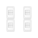 Kit C/4 - Conjunto Pial Pop Modulo Com Placa 4X2 - 2 Para...