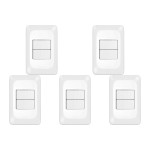 Kit C/5 - Conjunto Pial Pop Modulo Com Placa 4X2 - 2 Para...