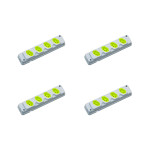 Kit C/4 - Tomada Barra Fiolux 2P+T. 20A. Quadrupla Cinza/...