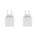 Kit C/2 - Plug Protetor De Tensao Qualitronix 2 Polos 10A...