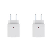 Kit C/2 - Plug Protetor De Tensao Qualitronix 2 Polos 10A...