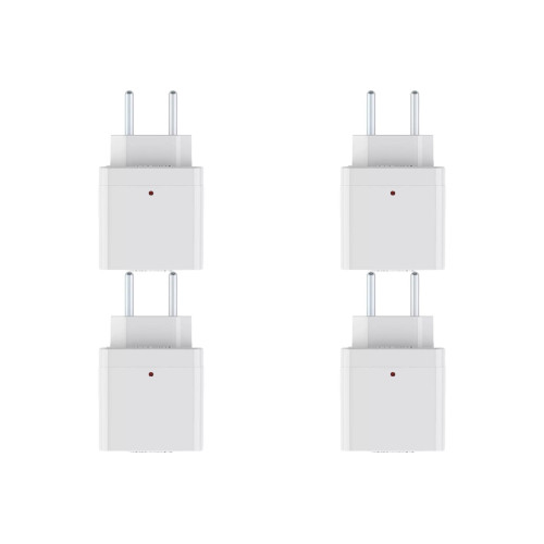 Kit C/4 - Plug Protetor De Tensao Qualitronix 2 Polos 10A...