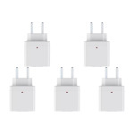 Kit C/5 - Plug Protetor De Tensao Qualitronix 2 Polos 10A...
