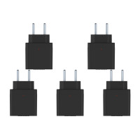 Kit C/5 - Plug Protetor De Tensao Qualitronix 2 Polos 10A...
