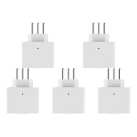 Kit C/5 - Plug Protetor De Tensao Qualitronix 2 Polos + T...