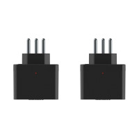 Kit C/2 - Plug Protetor De Tensao Qualitronix 2 Polos + T...