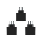 Kit C/3 - Plug Protetor De Tensao Qualitronix 2 Polos + T...