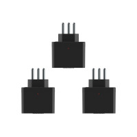Kit C/3 - Plug Protetor De Tensao Qualitronix 2 Polos + T...