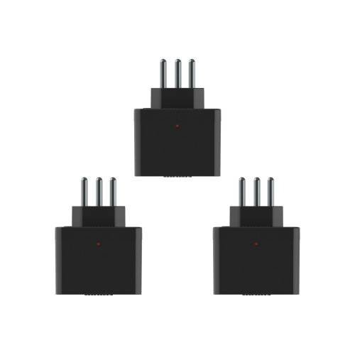 Kit C/3 - Plug Protetor De Tensao Qualitronix 2 Polos + T...