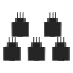 Kit C/5 - Plug Protetor De Tensao Qualitronix 2 Polos + T...