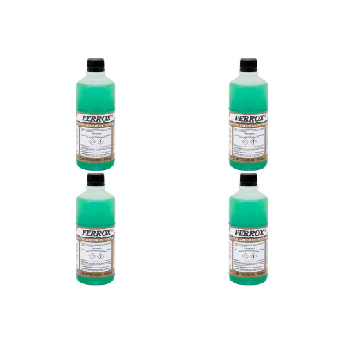 Kit C/4 - Removedor Ferrugem Ferrox 500 Ml