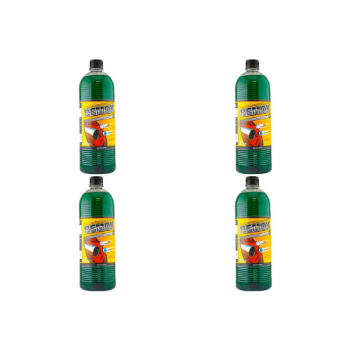Kit C/4 - Removedor De Ferrugem Remox 1000 Ml