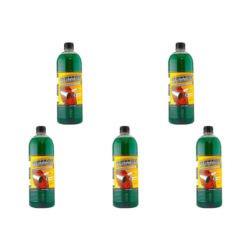 Kit C/5 - Removedor De Ferrugem Remox 1000 Ml