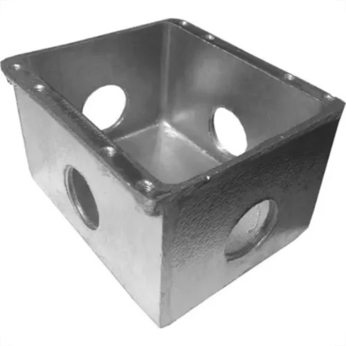 Caixa Piso 4X4 Aluminio Alta 3/4 4Saidas Caixa Piso 4X4 Aluminio Alta 3/4 4Saidas