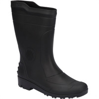 Bota Galocha Pega Forte Preto Cano Medio N.41