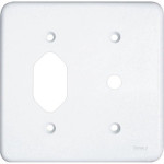 Espelho Placa Radial Pollar 1702029 4X4 1Fur+1Tseg