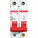 Disjuntor Steck Din Bipolar 80A Sd2 10Ka