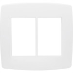 Espelho Placa Radial Modular Branco 4X4 6Mod 1703002