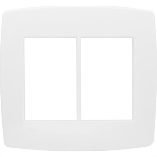 Espelho Placa Radial Modular Branco 4X4 6Mod 1703002